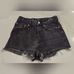 BDG Black Jean Shorts (25)